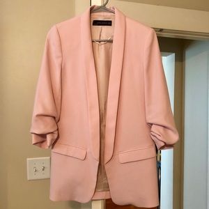 Zara Pale Pink Blazer